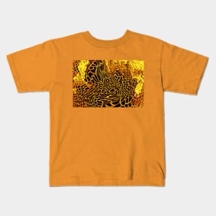 Abstract Honeycomb Kids T-Shirt